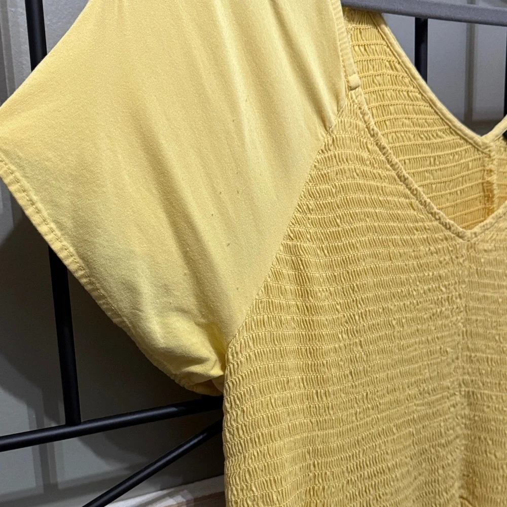 Torrid Sunny Yellow Short Sleeve Dress 3 - Picture 7 of 15